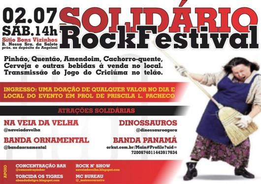 Solidário Rock Festival - música e doação