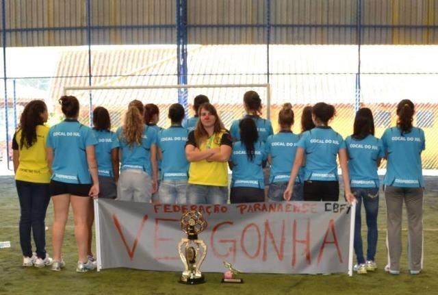 Prejudicado, futebol 7 de Cocal fica em 3º na Copa do Brasil