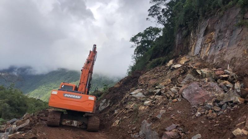 Serra da Rocinha seguirá interditada na manhã desta segunda-feira 