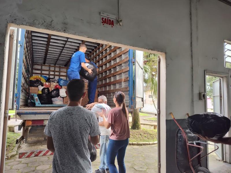 Morro da Fumaça envia nova remessa de donativos para o Rio Grande do Sul 