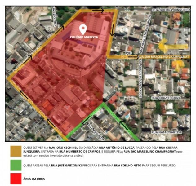 Avenida Humberto de Campos estará fechada a partir desta quarta-feira