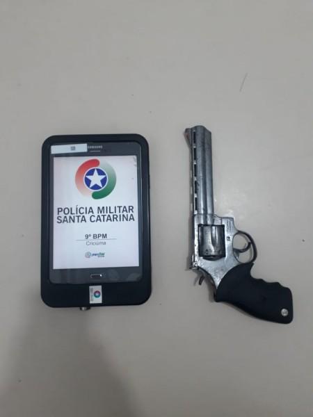 Polícia Militar apreende arma de fogo