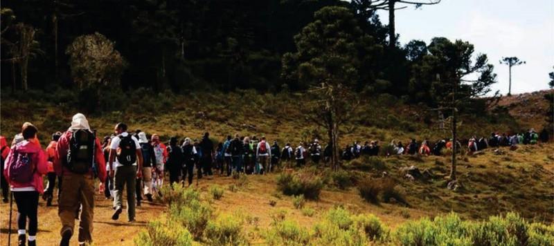 Pelo menos 200 pessoas devem realizar caminhada na Serra Catarinense
