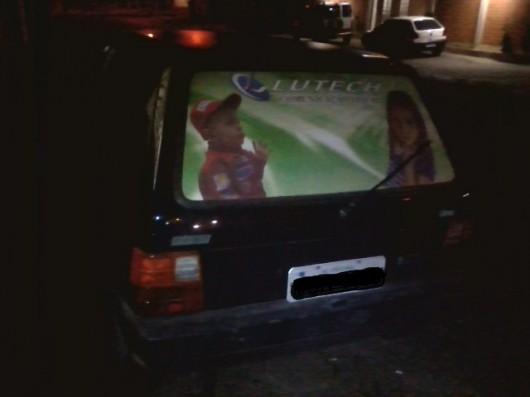 Polícia persegue carro furtado no bairro Progresso