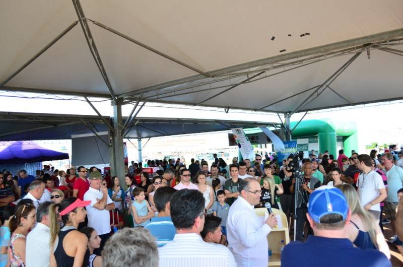 Parque cheio no lançamento do prêmio Minha Foto é Animal — foto 1