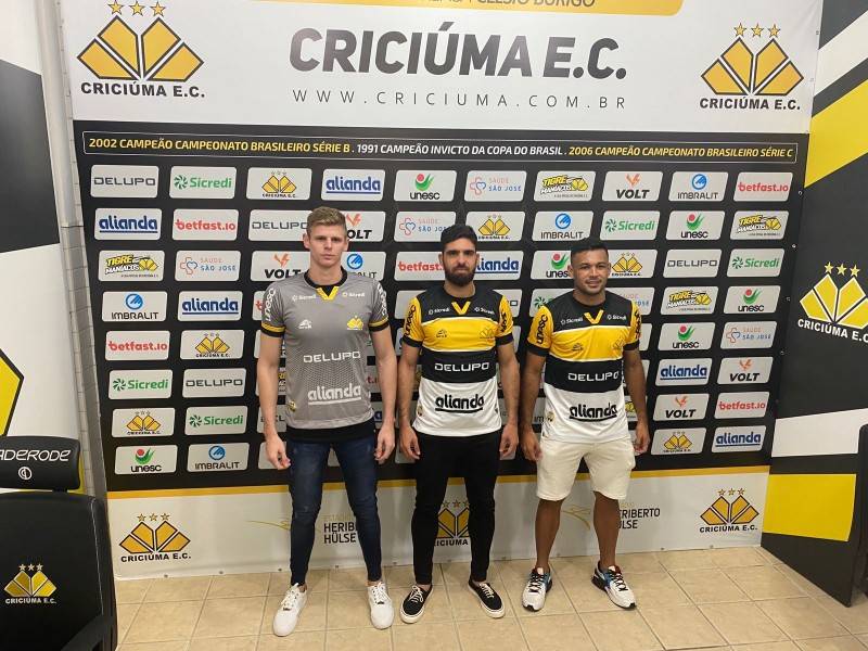 Reforços para defesa: Criciúma apresenta os atletas Raul, Rayan e Cristovam — foto 3