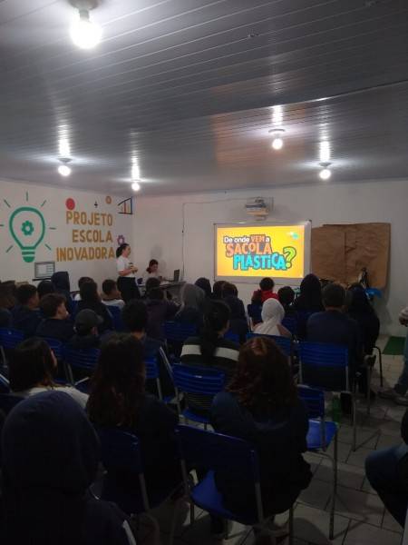 Projeto da Unesc leva conscientização sobre o lixo marinho à escolas da região — foto 4