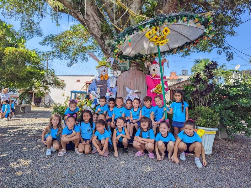Com programação especial, escolas de Morro da Fumaça resgatam verdadeiro significado da Páscoa — foto 1