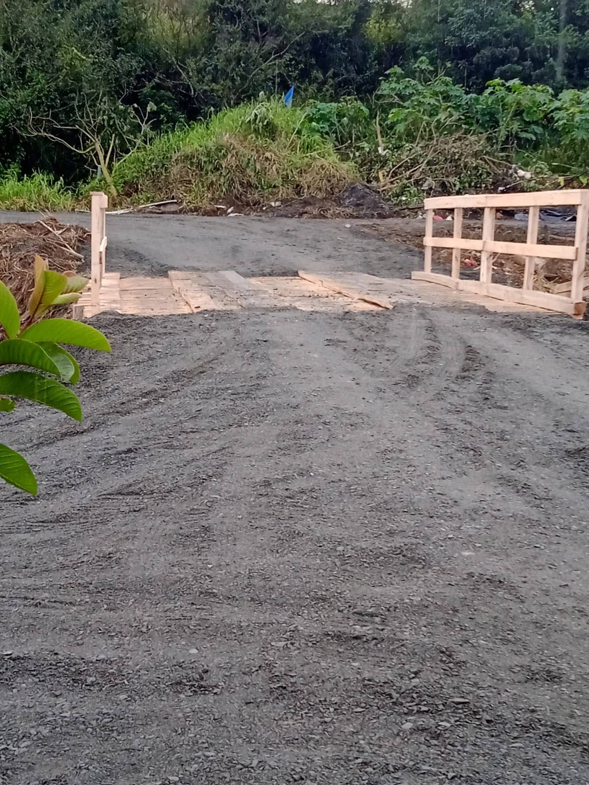 Fotos: vereador pede explicações sobre construção de ponte de madeira em Criciúma — foto 2