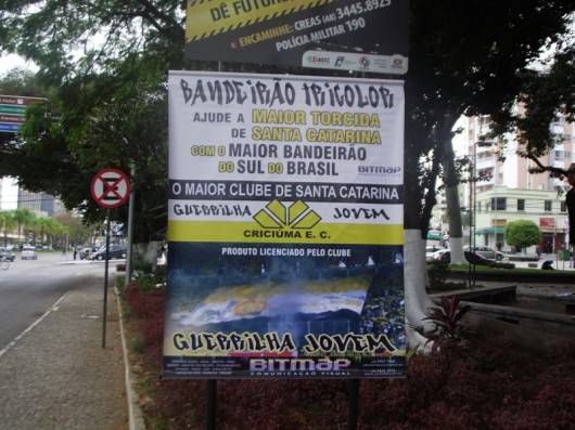 Guerrilha Jovem promete bandeirão no Majestoso — foto 3