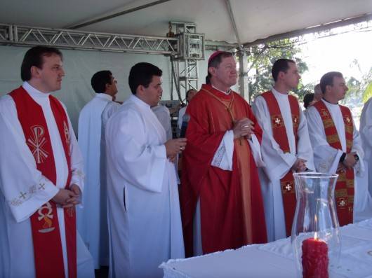 Milhares de fiéis na chegada de Nossa Senhora de Caravaggio — foto 16