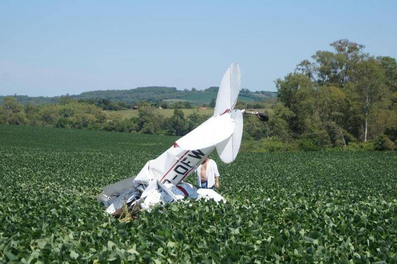 Piloto de Tubarão morre em acidente aéreo no RS — foto 1